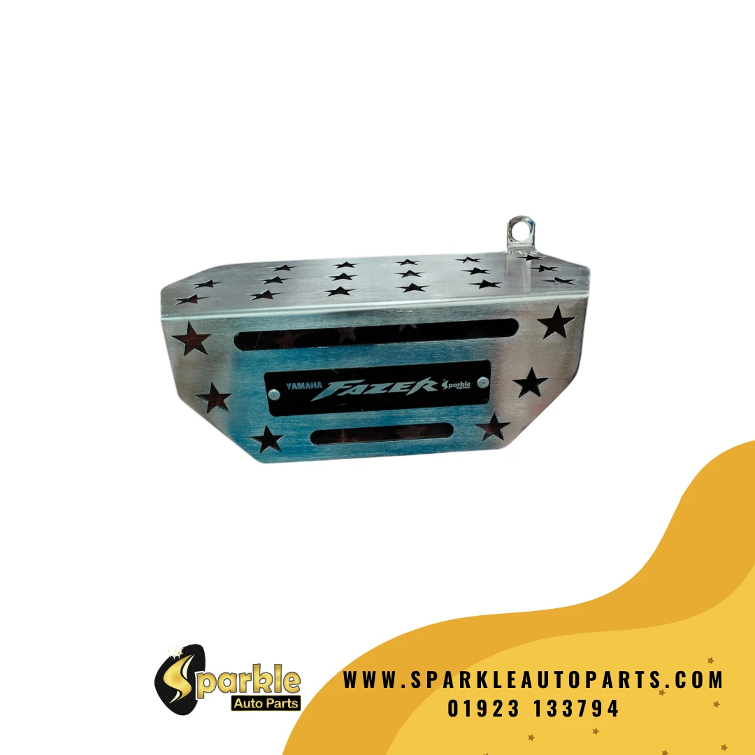 Premium SS CNC Silencer Protector (Fazer)