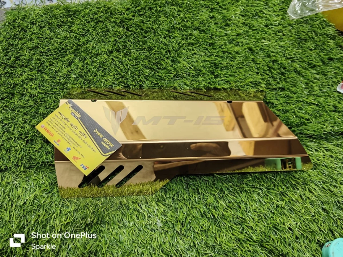 Premium Silencer Cover (MT-15) V1/V2 (Golden)