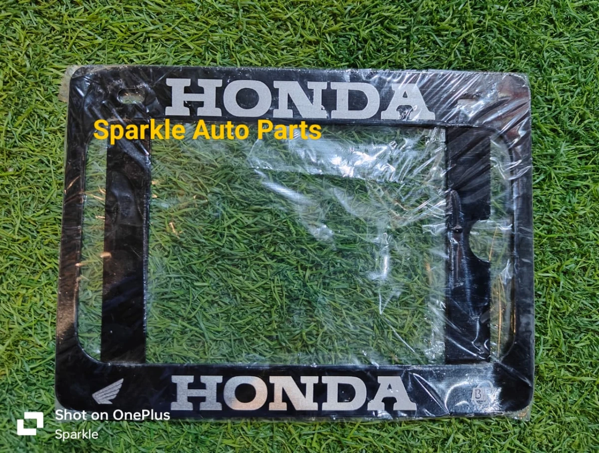 Special Digital Number Plate Protector (Honda All Model)