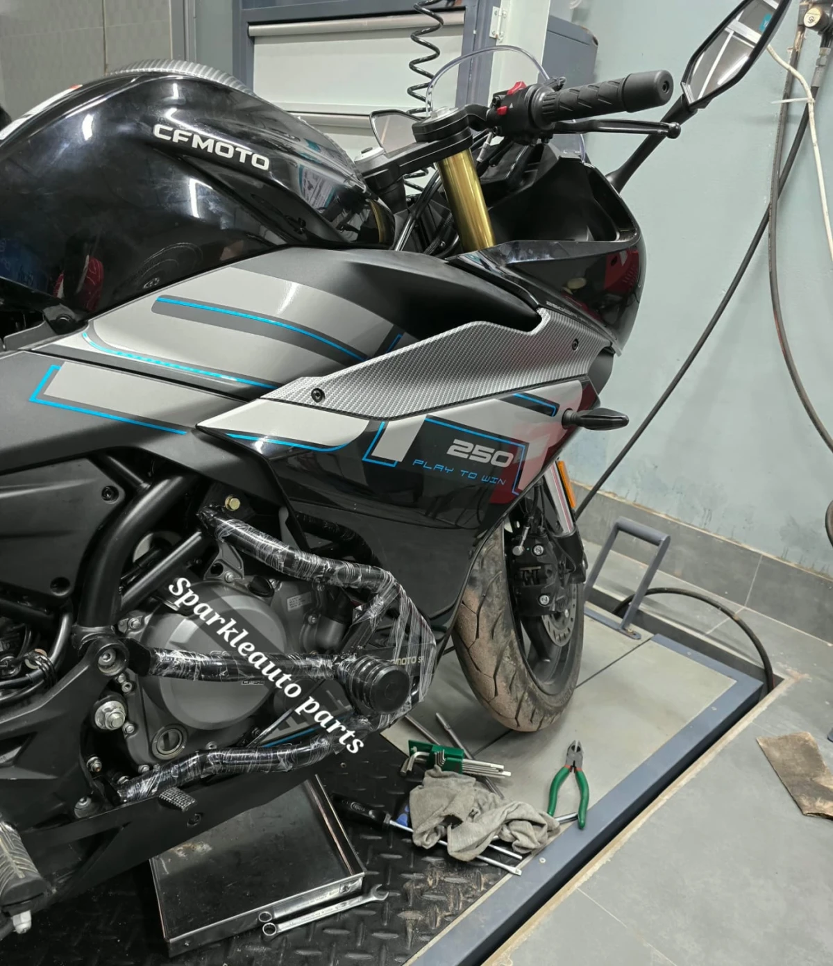 Heavy Safety Bumper (CF Moto SR 250)