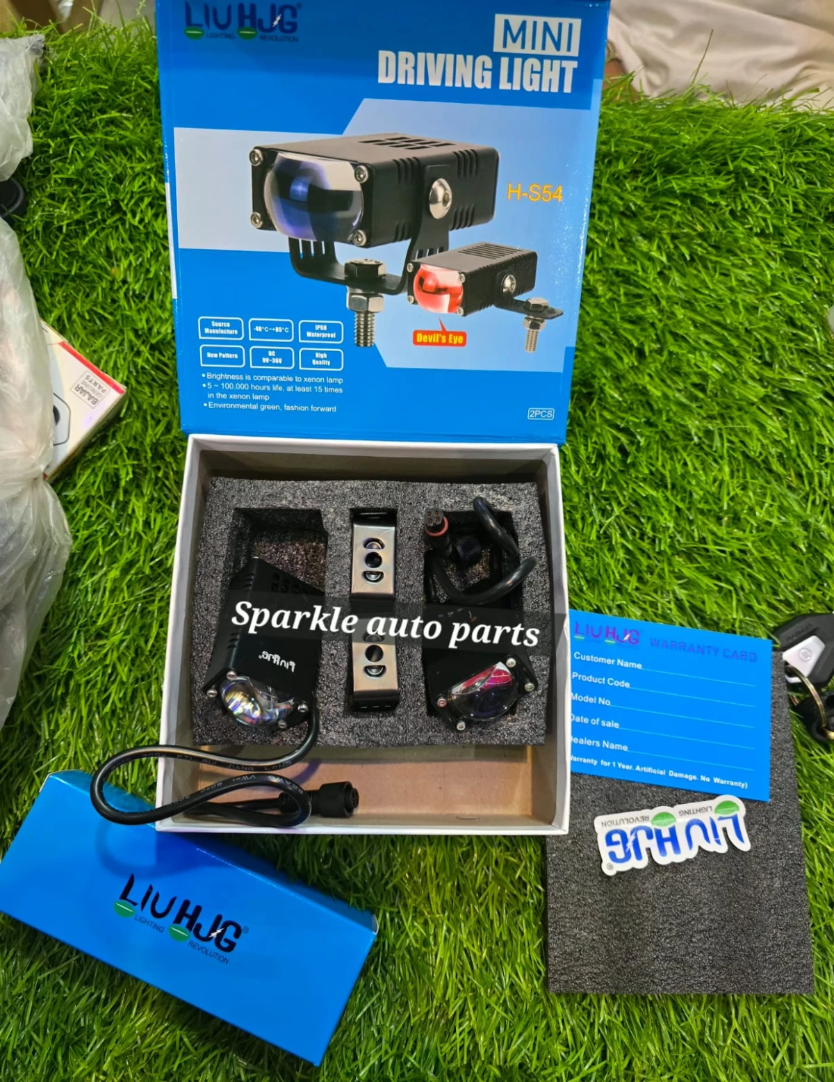 LIU HJG Mini Driving Light (Model: H-S54) 6 Month Guarantee