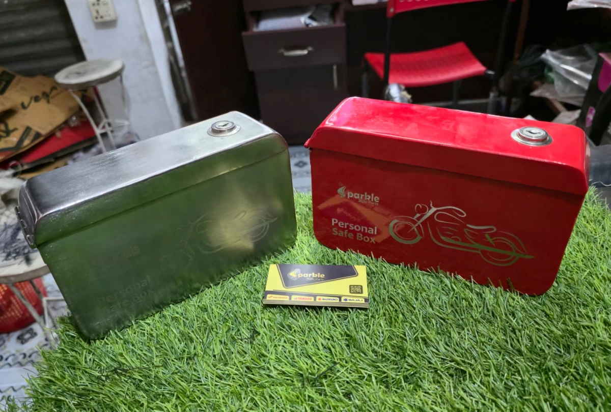 Waterproof Tools Box (All Bike) Black,Red & SS