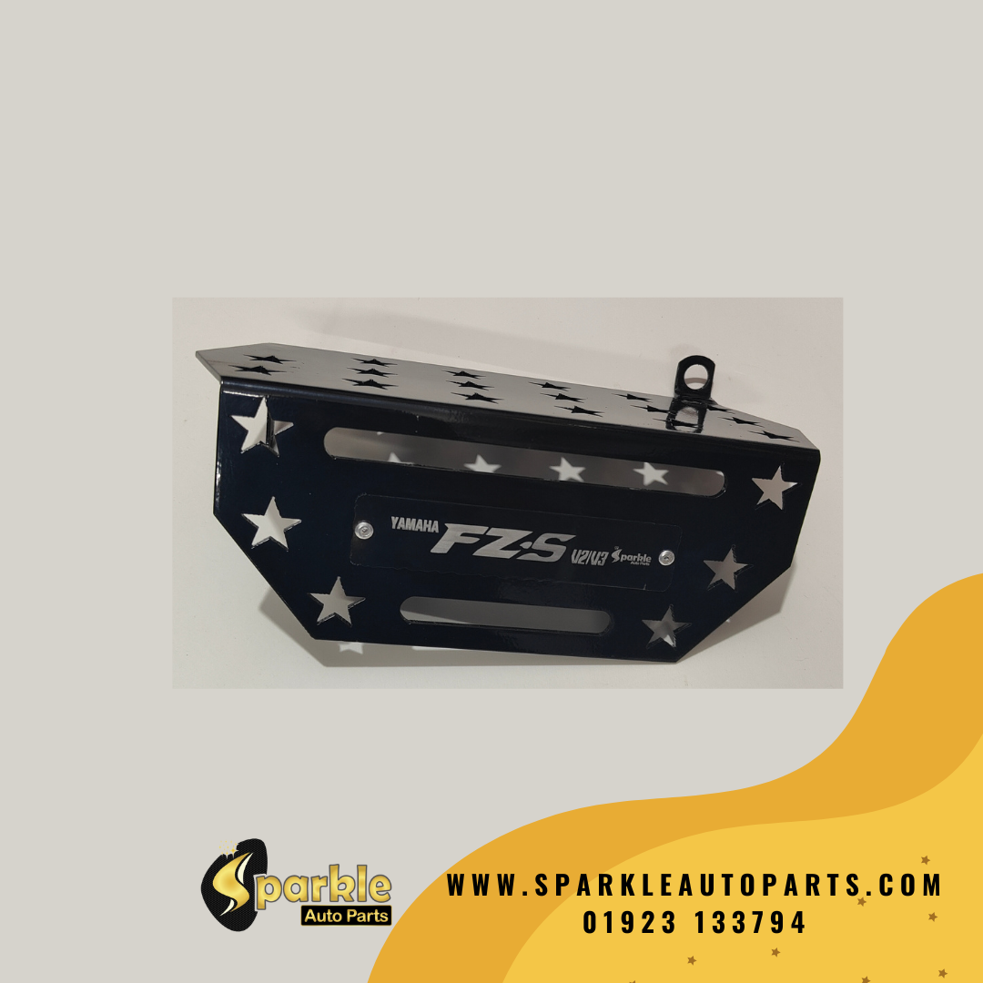 Black CNC Silencer Protector (FZV2/V3)