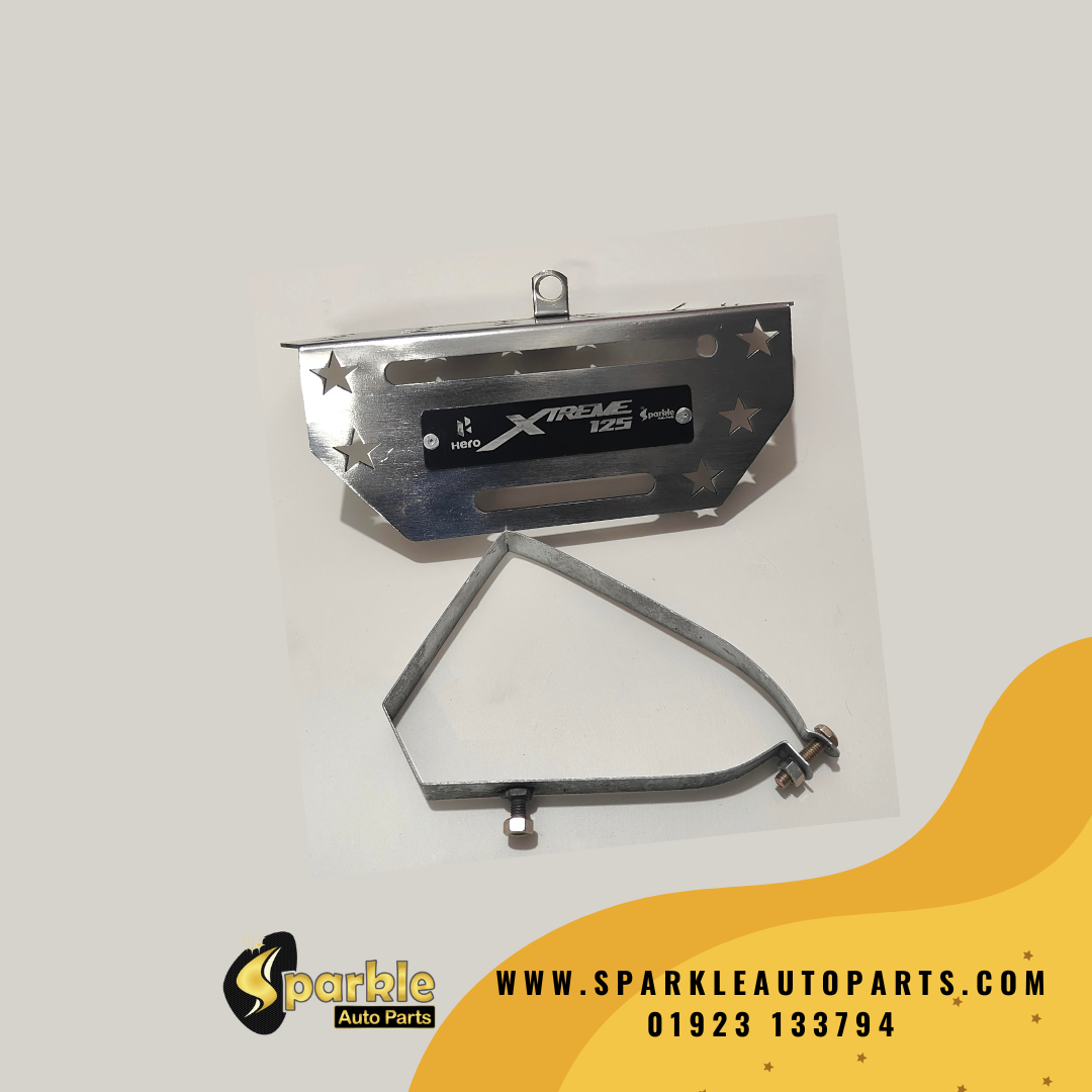 SS CNC Silencer Protection (Hero Xtreme 125R)